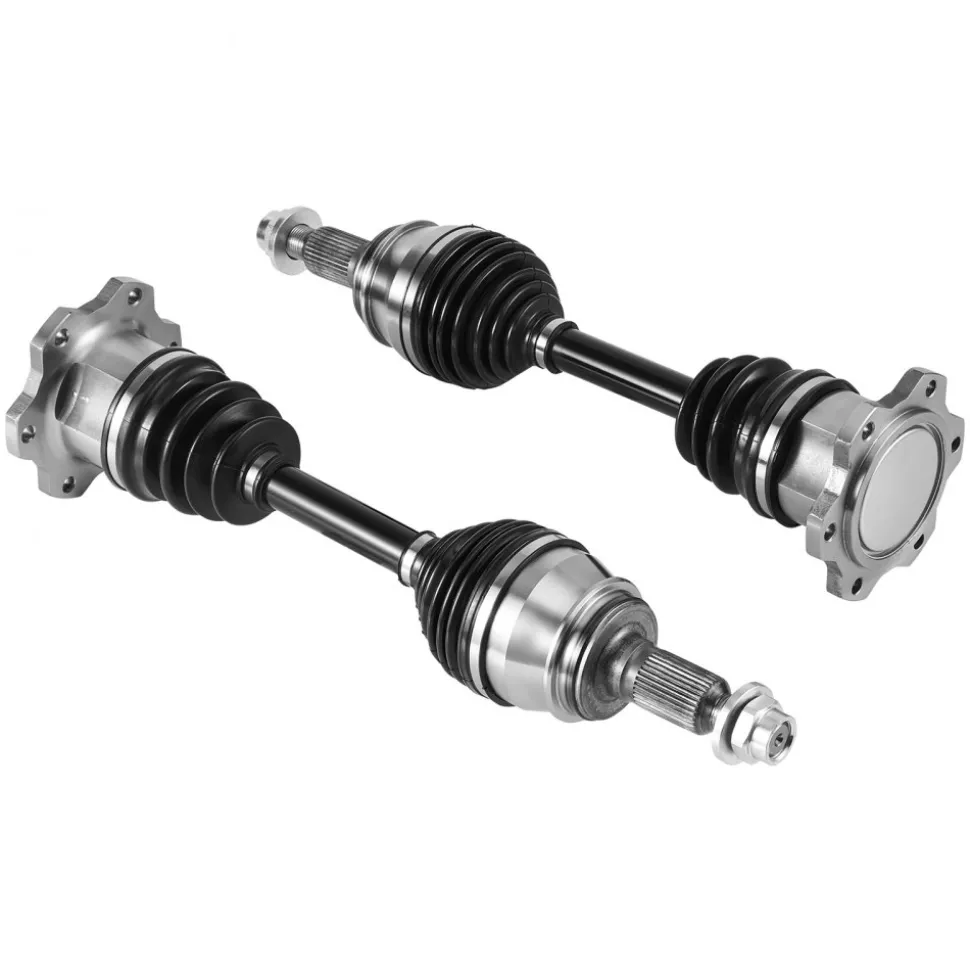 VEVOR CV Axle Shaft Assembly, 2 Pieces Front Left & Right (Driver and Passenger Side), Automotive Replacement CV Joint Axles Pair Compatible with 2005-2006 Honda Odyssey, Alloy Steel & Carbon Steel