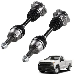 VEVOR CV Axle Shaft Assembly, 2 Pieces Front Left & Right (Driver and Passenger Side), Automotive Replacement CV Joint Axles Pair Compatible with 2005-2006 Honda Odyssey, Alloy Steel & Carbon Steel