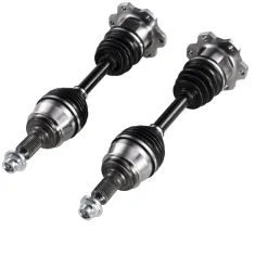VEVOR CV Axle Shaft Assembly, 2 Pieces Front Left & Right (Driver and Passenger Side), Automotive Replacement CV Joint Axles Pair Compatible with 2005-2006 Honda Odyssey, Alloy Steel & Carbon Steel