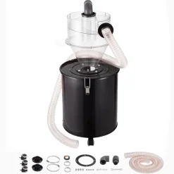 VEVOR Cyclone Dust Separator with Metal Tank, 4