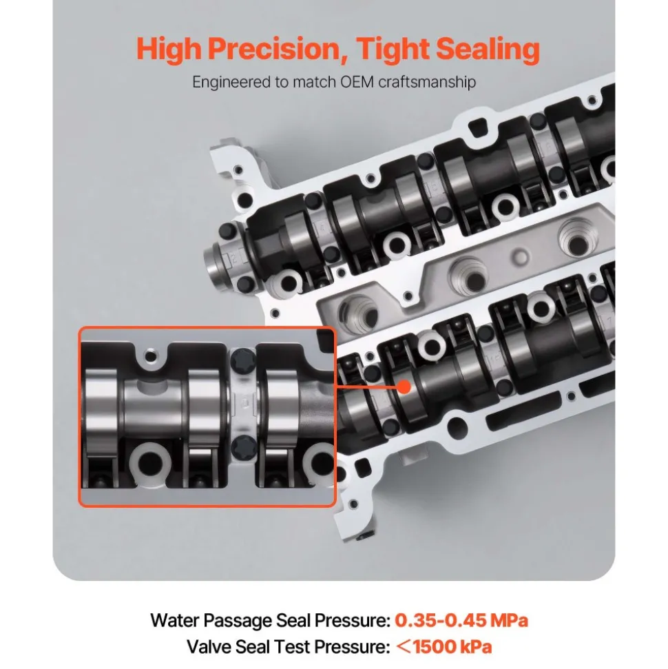 VEVOR Cylinder Head Assembly for 2011-2019 Chevy Cruze Sonic Trax 1.4L Turbo, 2013-2019 Buick Encore 4 Cyl 1.4L, Complete Engine Cylinder Head Assembly Replaces 55573669, 55565291, 55573010, 55573011