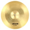 VEVOR Cymbal Pack, 6 Pieces Cymbals for Drum Set, Alloy Cymbals Drum Set Includes 14-inch Hi-Hats, 16-inch Crash, 18-inch Crash, 20-inch Ride, 10-inch Splash, 16-inch China, Drumsticks & Cymbal Bag