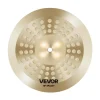 VEVOR Cymbal Pack, 3 Pieces Cymbals for Drum Set, Alloy Cymbals Drum Set Includes 14-inch Hi-Hats, 16-inch Crash, 20-inch Ride, Drumsticks & Cymbal Bag, Alloy Cymbal Pack for Drummer, Bright Copper