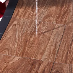 VEVOR Dance Floor Tiles, 12.4 x 12.4 in 25 Piece Interlocking Dance Flooring, Portable Dance Practice Floor with Cushioned Base (Oak Wood Grain, 25 sq. ft/Box )