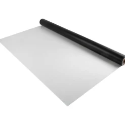 VEVOR Dance Floor, 6.6x11.8ft Dance Floor Roll, 0.06in Thick PVC Vinyl Dance Floor, Black/Grey Reversible Portable Dance Floor, Non-Slip Dance Flooring, Ballet Dance Floor for Jazz, Pop, Lyrical Style
