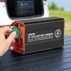 VEVOR DC to DC Battery Charger, 520W, 40A Alternator Charger, Fast DC-DC Charging for Portable Power Stations, Compatible with LiFePO4 Lead-Acid AGM GEL Batteries, 12V/24V-12V/24V, for RV Home Backup