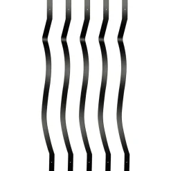 VEVOR Deck Balusters, 61 Pack Metal Deck Spindles, 29.5