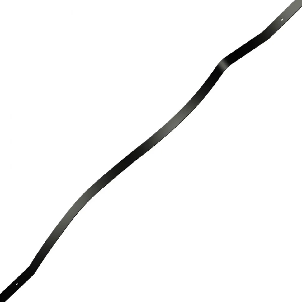 VEVOR Deck Balusters, 51 Pack Metal Deck Spindles, 32.25"x1" Staircase Baluster with Screws, Iron Deck Railing for Wood and Composite Deck, Stylish Baluster for Outdoor Stair Deck Porch