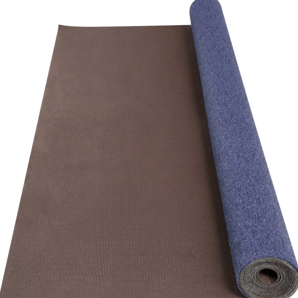 VEVOR Deep Blue Marine Carpet 6 ft x 23 ft Marine Carpeting Marine Grade Carpet for Boats with Waterproof Back Outdoor Rug for Patio Porch Deck Garage Outdoor Area Rug Runner Non-Slide Porch Rug
