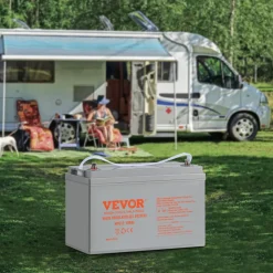 VEVOR Deep Cycle Battery, 12V 100 AH, AGM Marine Rechargeable Battery, High Self-Discharge Rate 800A Current, for RV Solar Marine Off-Grid Applications UPS Backup Power System
