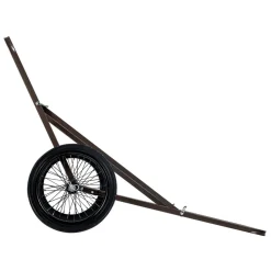 VEVOR Deer Cart, 300 LBS Capacity Folding Game Cart, Deer Cart Game Hauler with Big Rubber Wheels & Ergonomic Handle, Heavy-Duty Game Cart Accessories, Utility Gear Dolly for Hunting Fishing Hiking