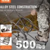 VEVOR Deer Cart, 500 LBS Capacity Folding Game Cart, Deer Cart Game Hauler with 17" Big Rubber Wheel & Ergonomic Handle, Heavy-Duty Game Cart Accessories, Utility Gear Dolly for Hunting Fishing Hiking