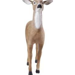 VEVOR Deer Decoy, Outdoor Deer Decoys for Hunting, Realistic Durable HDPE Doe Hunting Decoy, Foldable Legs for Easy to Carry and Use, for Garden Yard Decoration, 1-Pack