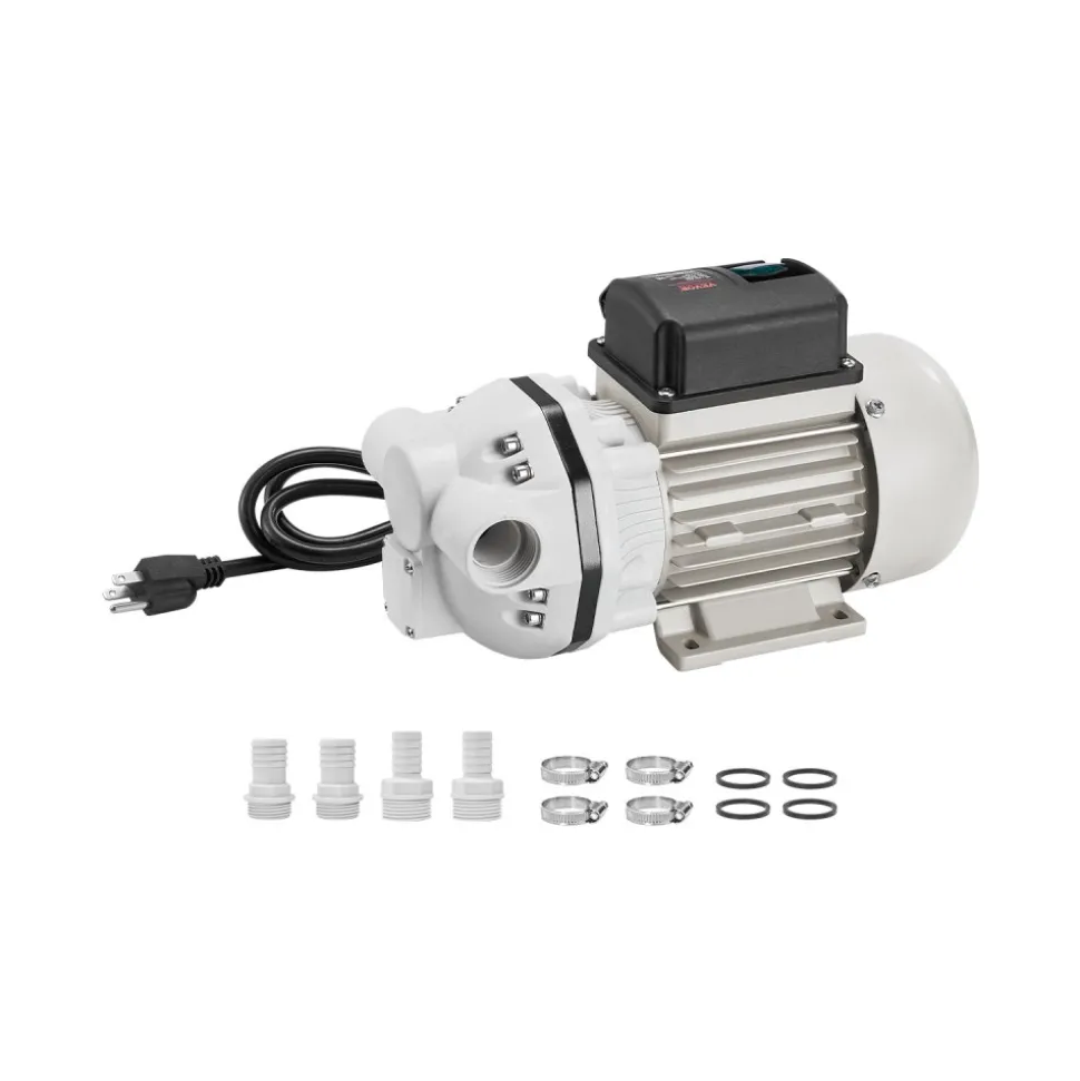 VEVOR DEF Transfer Pump, 8 GPM, Diaphragm Irrigation Self Priming Electric Water Pump for Diesel Exhaust Fluid Automotive Urea Oil, 110V, 220W, 26.25 ft Lift, for Liquid Transportation Refueling