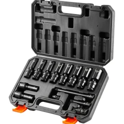VEVOR 360 Degree Swivel Impact Socket Set, 3/8