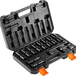 VEVOR 360 Degree Swivel Impact Socket Set, 3/8