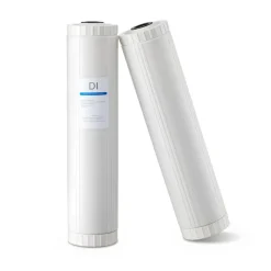 VEVOR Deionized Filter for Spotless Car Wash System, 2 x 4L Mixed-Bed DI Resin Filter Replacement - Compatible with PRS-207SLXC, PRS-TCXC, PRS-TCXC-PT, PRS-207XCGB Deionized Water System