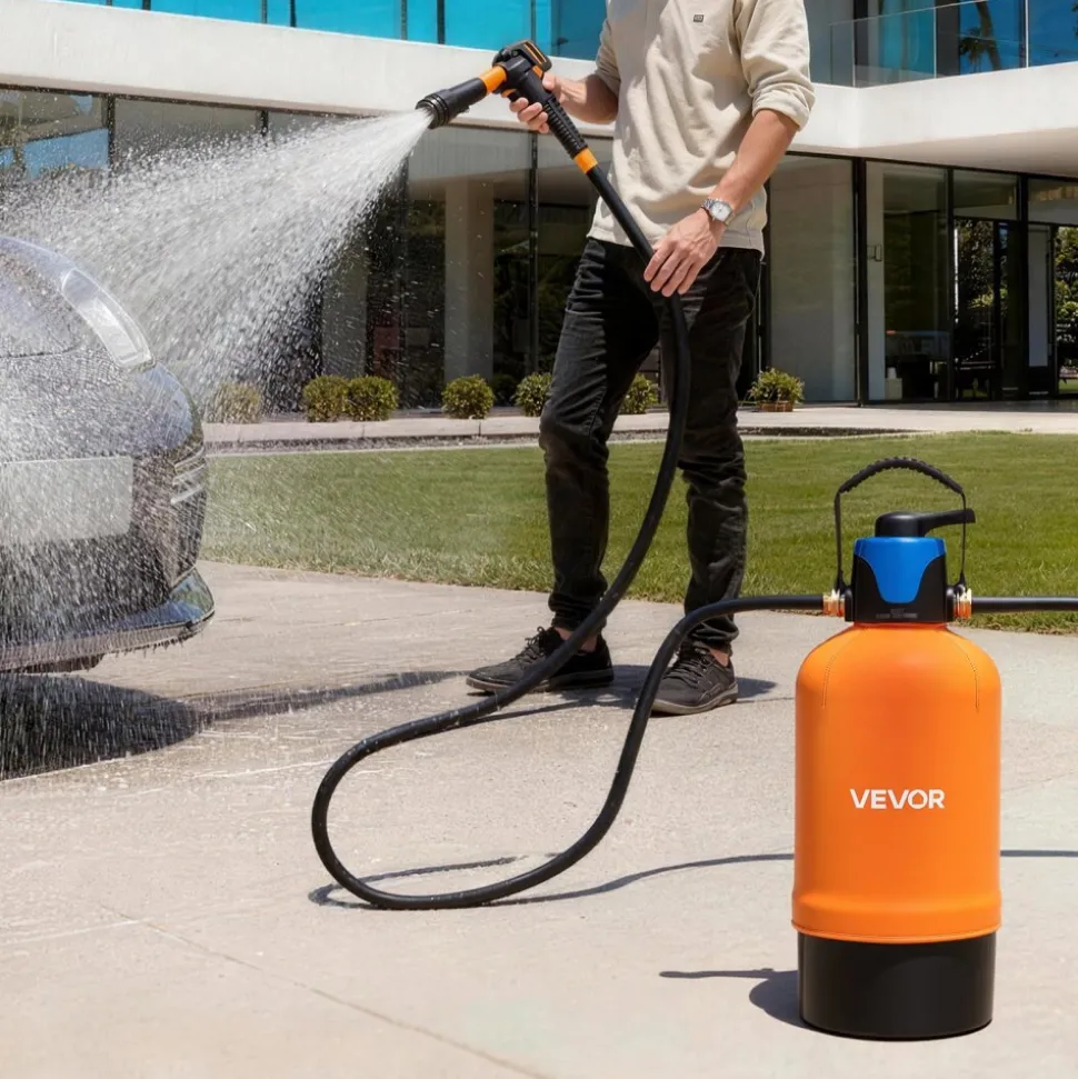 VEVOR Deionized Water System for Car Wash, Spotless Car Wash Water System with 10L DI Resin, Bypass Valve & TDS Meter, Spot-Free Deionized Water Filter for Cars RVs Motorcycles Windows