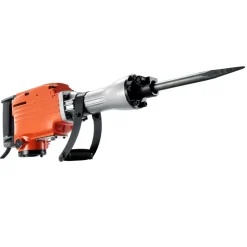 VEVOR Demolition Jack Hammer, 2200W Electric Jackhammer Heavy Duty, 1350 BPM Concrete Breaker, 2pcs Chisels Bit Chipping with Case