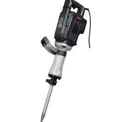 VEVOR Demolition Jack Hammer, 3000 W Powerful Electric Jackhammer, 1700 BPM Concrete Breaker with a Point Chisel, Carrying Case, Gloves, Goggles, for Concrete, Wall, Brick, Tile and Foundation