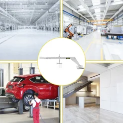 VEVOR Dent Pull Lever Bar 6 Claw Hook Dent Puller Single Leg Lifter Portable Dent Pull Bar Aluminum Alloy for Car Dent Repairing