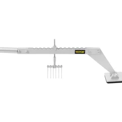 VEVOR Dent Pull Lever Bar 6 Claw Hook Dent Puller Single Leg Lifter Portable Dent Pull Bar Aluminum Alloy for Car Dent Repairing
