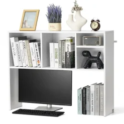 VEVOR Desktop Bookshelf, 1-Tier Desktop Storage Organizer, 37
