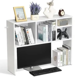 VEVOR Desktop Bookshelf, 1-Tier Desktop Storage Organizer, 37