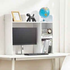 VEVOR Desktop Bookshelf, 2-Tier Desktop Storage Organizer, 37.2