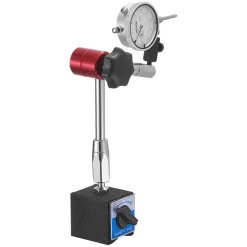 VEVOR Dial Test Indicator with Magnetic Flexible Base Stand, 0.001 inch Accuracy, 0-1 inch Range, Fine Adjustable Long Arm, Professional for Machine Set-Up, Narrow Area Measurement, Easy to Read