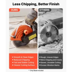 VEVOR Diamond Blades 12 inch, 3-Pack Concrete Saw Blade Set, 1 in Arbor, High-Hardness Diamond Segments, 65Mn Steel Core, Dry Wet Cutting, Clean Edges for Concrete, Masonry, Brick, Stone, Granite