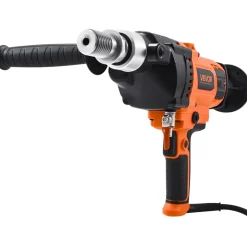 VEVOR Diamond Core Drilling Machine, 0.8-6.3 in Drilling Diameter, Handheld Dry and Wet Concrete Core Drill Rig with 4 Drill Bits, 0-1800RPM Variable Speed, UNC1 1/4-7, for Concrete Brick Stone, 2000W