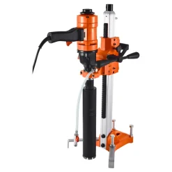 VEVOR Diamond Core Drilling Machine, 0.8–8 in Drilling Diameter, Rolling Dry and Wet Concrete Core Drill Rig with 8 Drill Bits & Wheeled Stand, 3000W 800 RPM Speed, UNC1 1/4–7 Thread