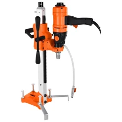 VEVOR Diamond Core Drilling Machine, 0.8–8 in Drilling Diameter, Rolling Dry and Wet Concrete Core Drill Rig with 8 Drill Bits & Wheeled Stand, 3000W 800 RPM Speed, UNC1 1/4–7 Thread