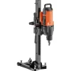 VEVOR Diamond Core Drilling Machine, 10in Wet Concrete Core Drill Rig with Stand Wheels, 750RPM Speed & 1-1/4" Thread & Lifting Handle, 10in Drilling Diameter for Concrete Brick Block Stone, 2500W