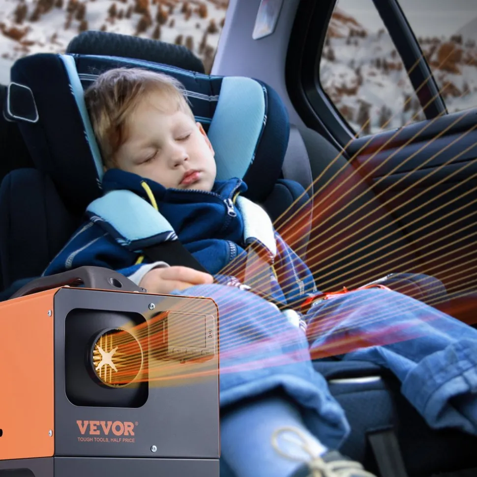 VEVOR Diesel Air Heater All-in-one 12V 5KW LCD Remote Control for Car RV
