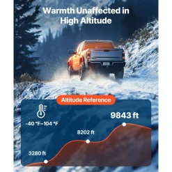 VEVOR Diesel Air Heater, 8 kW DC12-24V, Fast Heating Diesel Parking Heater with Remote Control and Color Digital Display, Low Noise, Voice Announcement, for RV, Truck, Camper, Van, Boat and Trailer