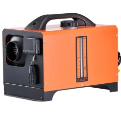 VEVOR Diesel Air Heater, 8 kW DC12-24V, Fast Heating Diesel Parking Heater with Remote Control and Square Color Digital Display, Low Noise, Voice Announcement, for RV, Truck, Camper, Boat and Trailer