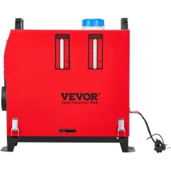 VEVOR Diesel Air Heater, 8 kW DC12-24V, Fast Heating Diesel Parking Heater with Remote Control and Blue LCD Switch, Low Noise, Pre-Heating Function, for RV, Truck, Camper, Van, Boat and Trailer
