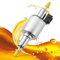 VEVOR Diesel Heater Fuel Pump, 12/24V DC Car Air Heater Diesel Fuel Dosing Pump, 22 to 32ML Air Diesels Parking Heaters Pumps Fits for 2KW 5KW 8KW Diesels Heaters, Quiet Design, Pulse Technology