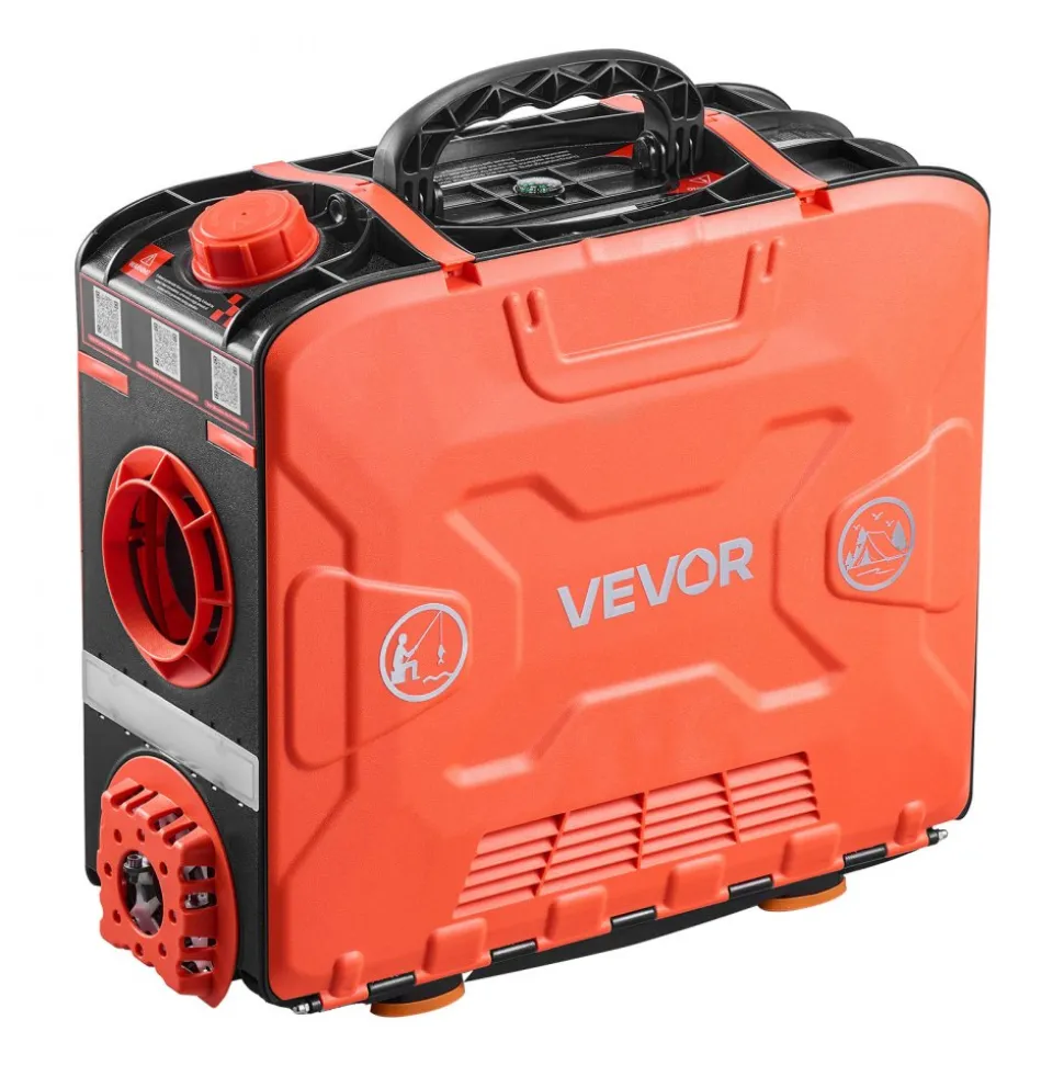 VEVOR Diesel Heater, 8KW, DC 12V, All in One Portable Diesel Air Heater with Bluetooth APP Control, Remote Control and LCD Screen, 1.2 Gal Fuel Tank for Vehicles, Vans, RVs, Campers, and Garages