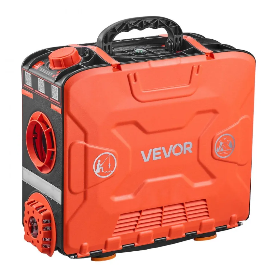 VEVOR Diesel Heater, 8KW, DC 12V, All in One Portable Diesel Air Heater with Bluetooth APP Control, Remote Control and LCD Screen, 1.2 Gal Fuel Tank for Vehicles, Vans, RVs, Campers, and Garages