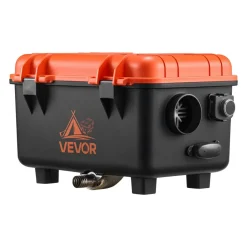 VEVOR Diesel Heater, 8KW, DC 12V/24V, All in One Portable Diesel Air Heater with Remote Control and LCD Screen, Fast Heating Low Noise, 1.1 Gal Fuel Tank for Trucks, Vans, RVs, Campers, and Garages
