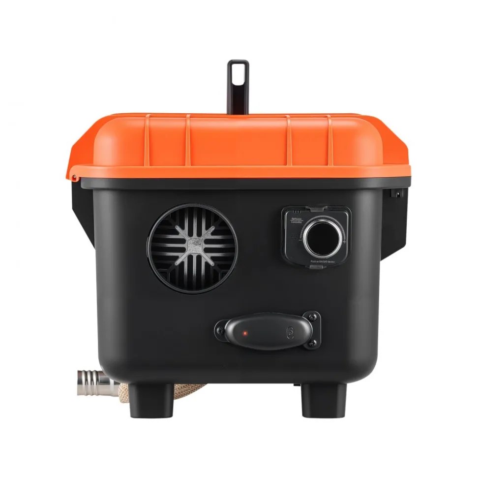 VEVOR Diesel Heater, 8KW, DC 12V/24V, All in One Portable Diesel Air Heater with Remote Control and LCD Screen, Fast Heating Low Noise, 1.1 Gal Fuel Tank for Trucks, Vans, RVs, Campers, and Garages
