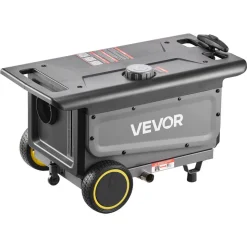 VEVOR Diesel Heater, 8KW, DC 12V/24V, All in One Portable Diesel Air Heater with Bluetooth APP Control, Remote Control and LCD Screen, Trolley Design, 1.3 Gal Fuel Tank for Trucks, Vans, RVs, Campers