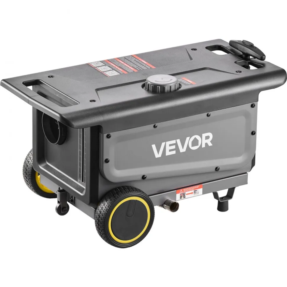 VEVOR Diesel Heater, 8KW, DC 12V/24V, All in One Portable Diesel Air Heater with Bluetooth APP Control, Remote Control and LCD Screen, Trolley Design, 1.3 Gal Fuel Tank for Trucks, Vans, RVs, Campers