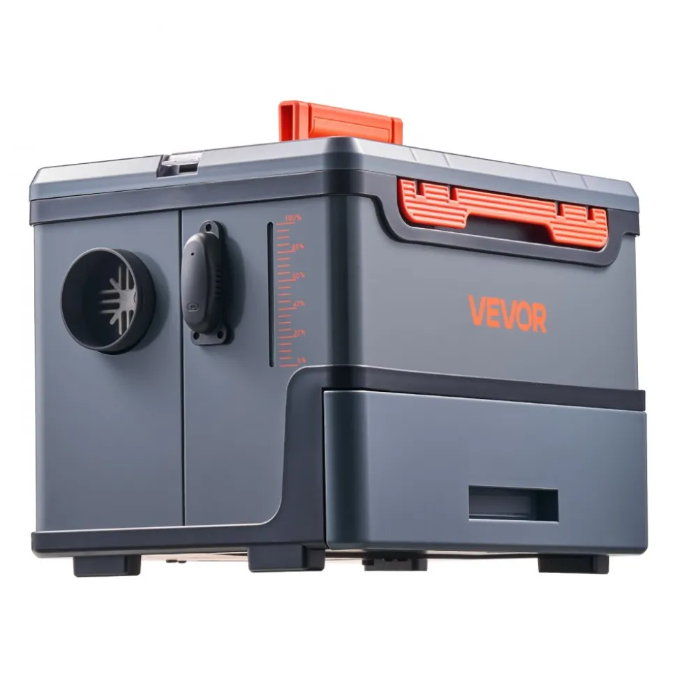 VEVOR Diesel Heater, 8KW, DC 12V/24V, All in One Portable Diesel Air Heater with Bluetooth APP Control, Remote Control and LCD Screen, 1.3 Gal Fuel Tank for Trucks, Vans, RVs, Campers, and Garages