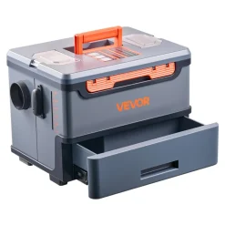 VEVOR Diesel Heater, 8KW, DC 12V/24V, All in One Portable Diesel Air Heater with Bluetooth APP Control, Remote Control and LCD Screen, 1.3 Gal Fuel Tank for Trucks, Vans, RVs, Campers, and Garages