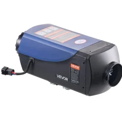 VEVOR Diesel Heater, 8KW, DC 12V/24V, Portable Diesel Air Heater with Remote Control and LCD Screen, Fast Heating Low Noise, 2.6 Gal Large Fuel Tank for Vehicles, Vans, RVs, Campers, and Trucks