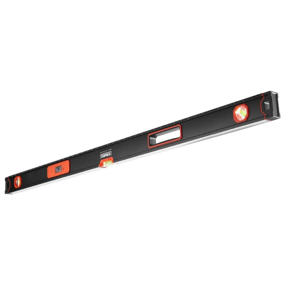 VEVOR Digital Level, 48 in Length, Magnetic Electronic Level with LED Backlit Display, 360° Electronic Leveler Tool with 0°/45°/90° Bubble Vials, IP54 Rating for Construction Carpentry Home Renovation